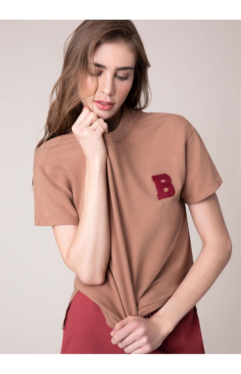 Blusa Moletinho Cornelli Camel