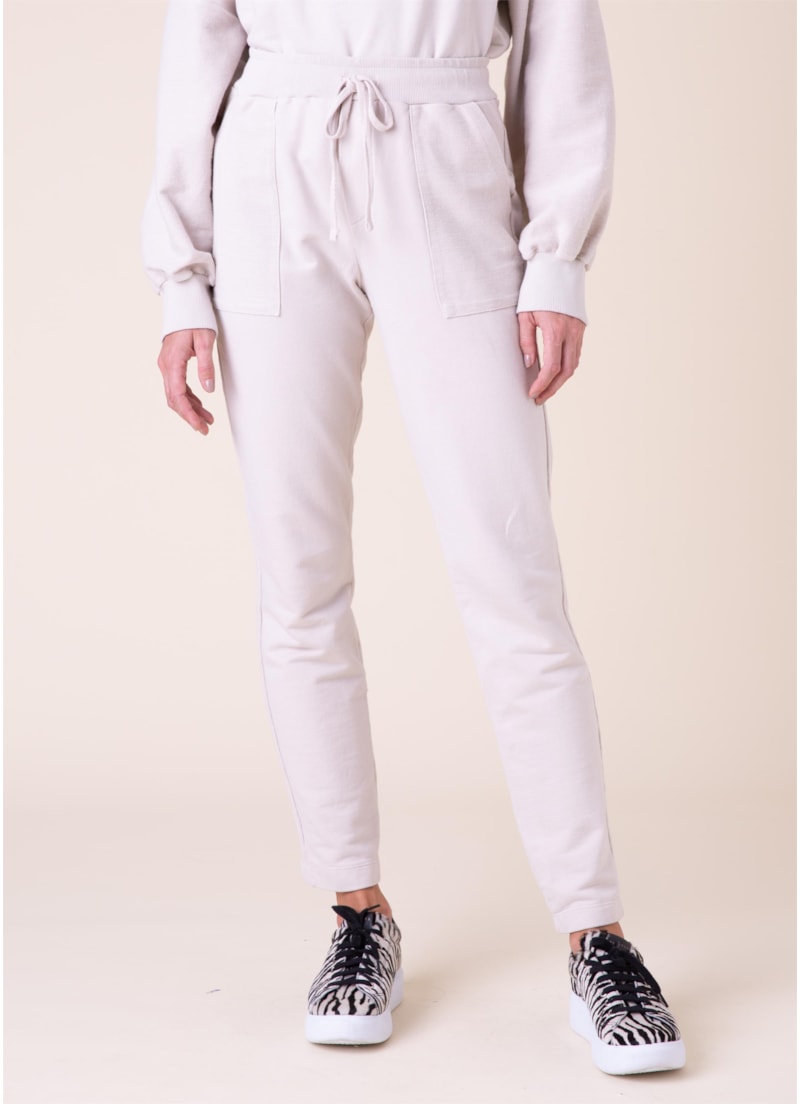 Blusa Moletom Avesso Areia