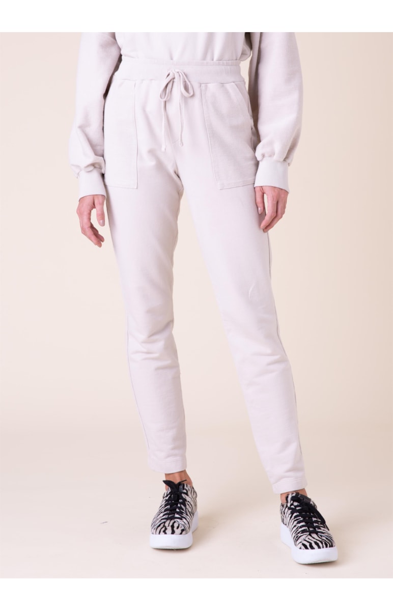 Blusa Moletom Avesso Areia