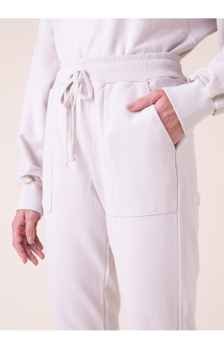 Blusa Moletom Avesso Areia