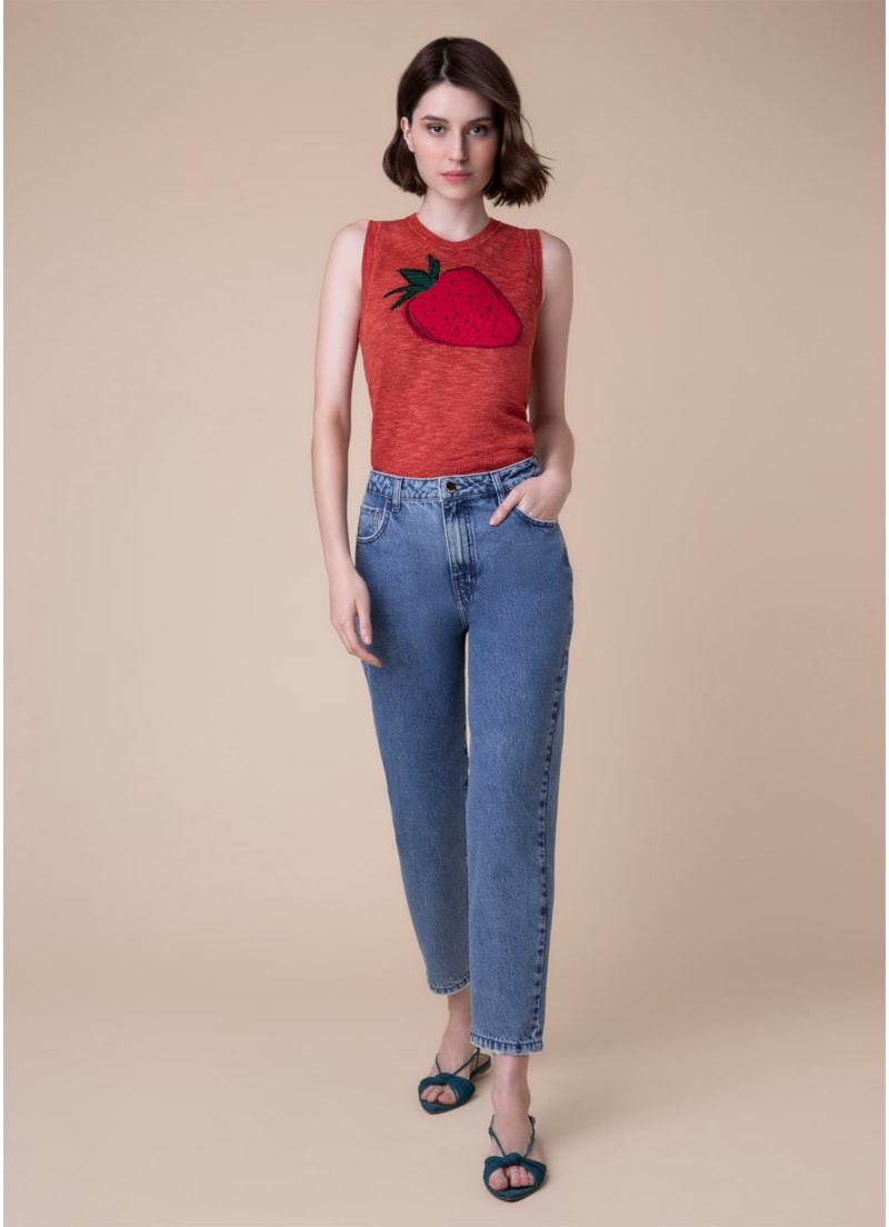Blusa Morango Vermelho