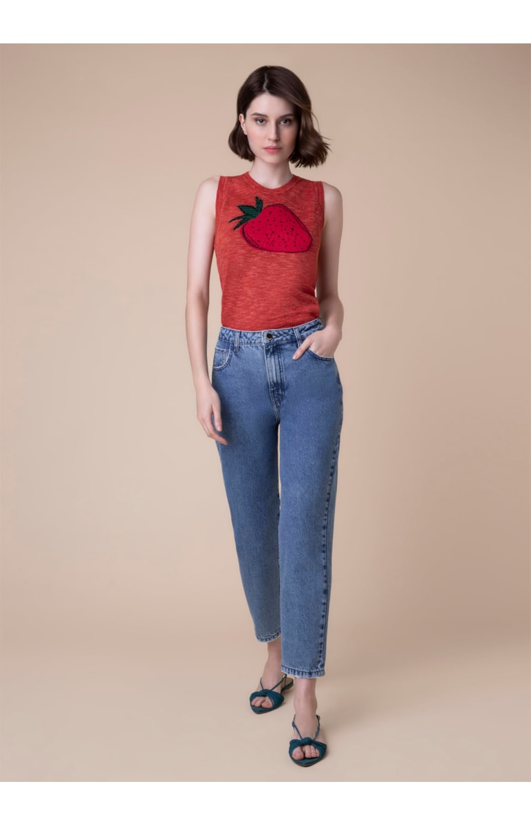 Blusa Morango Vermelho