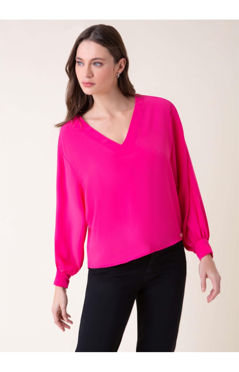 Blusa New Crepe Pink