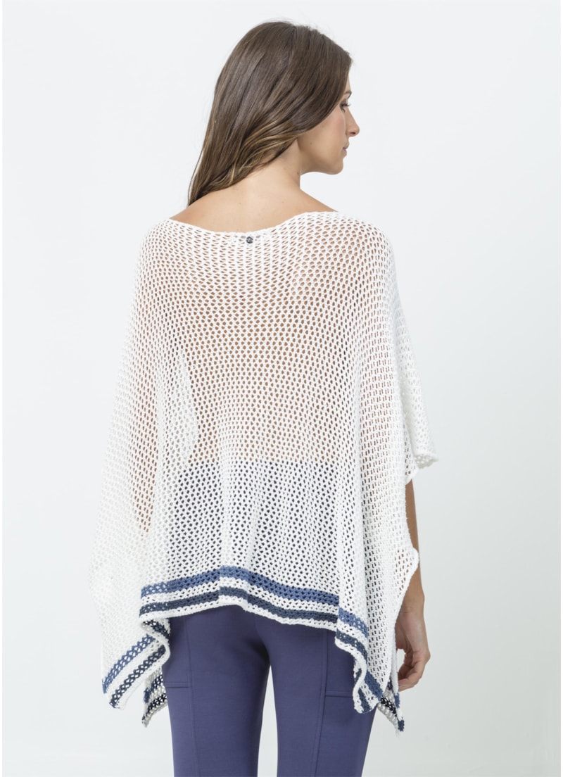 Blusa Quadrada Azul Unica