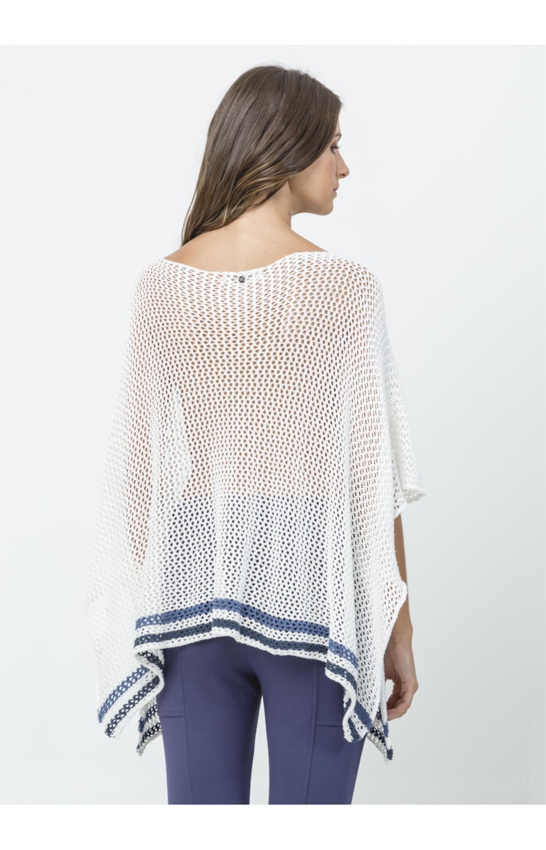 Blusa Quadrada Azul Unica