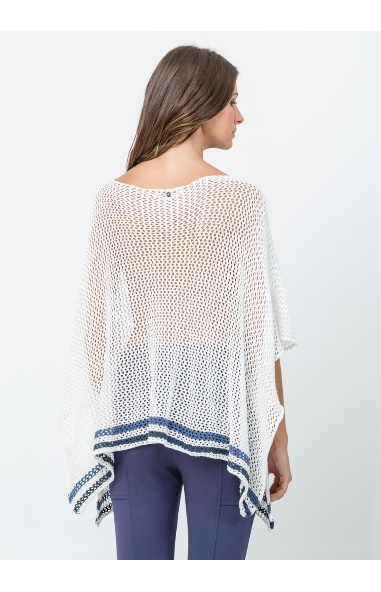 Blusa Quadrada Azul Unica