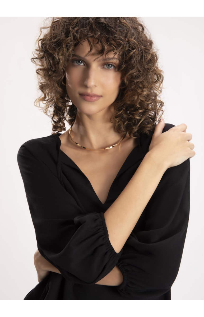 Blusa Rayon Hype Raglan Preto