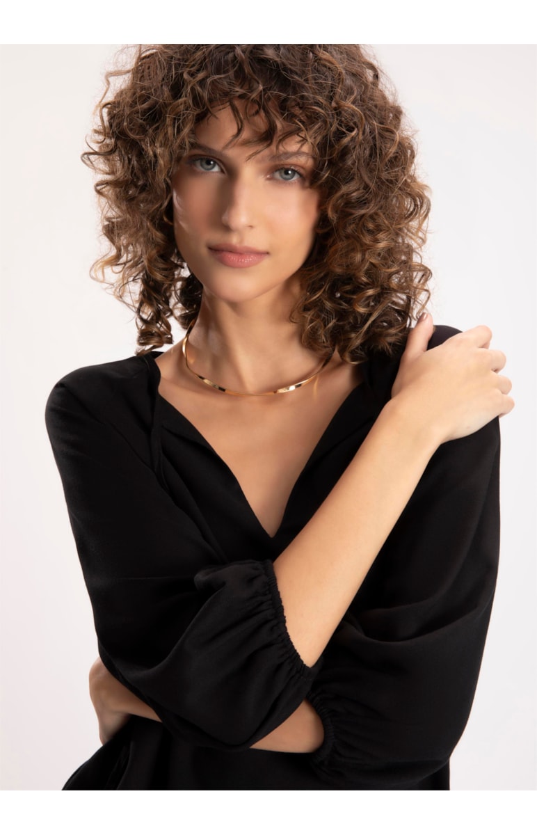 Blusa Rayon Hype Raglan Preto