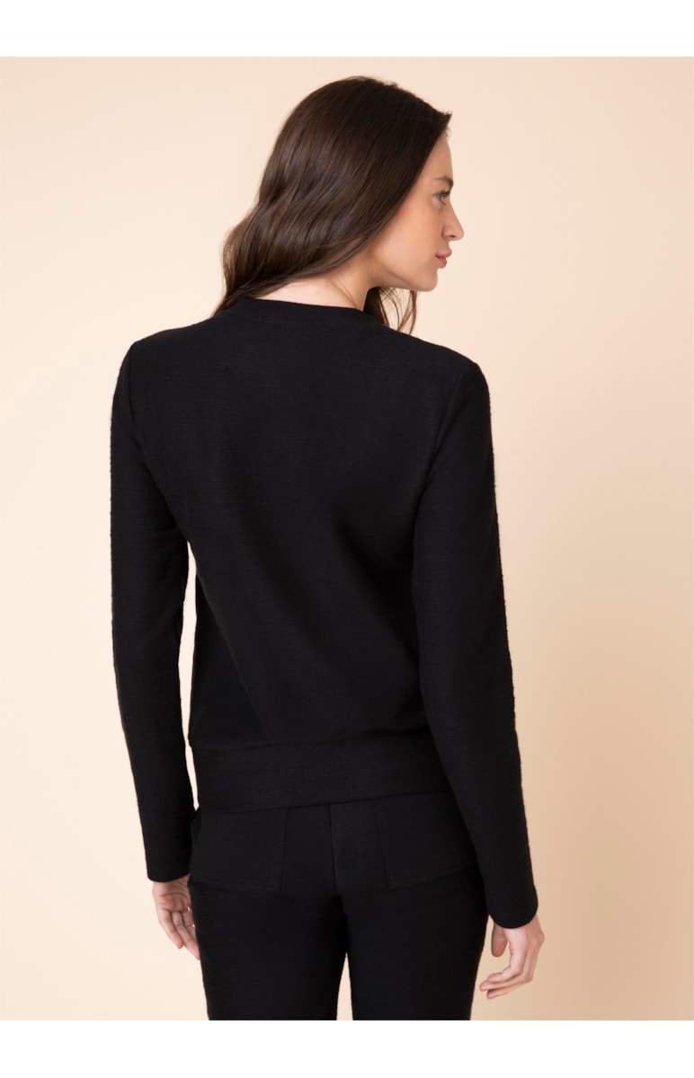 Blusa Recortes Preto