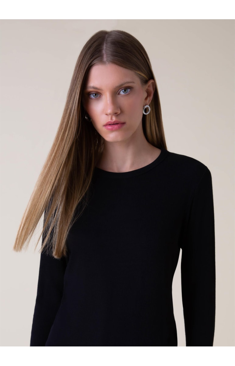 Blusa Rib Preto