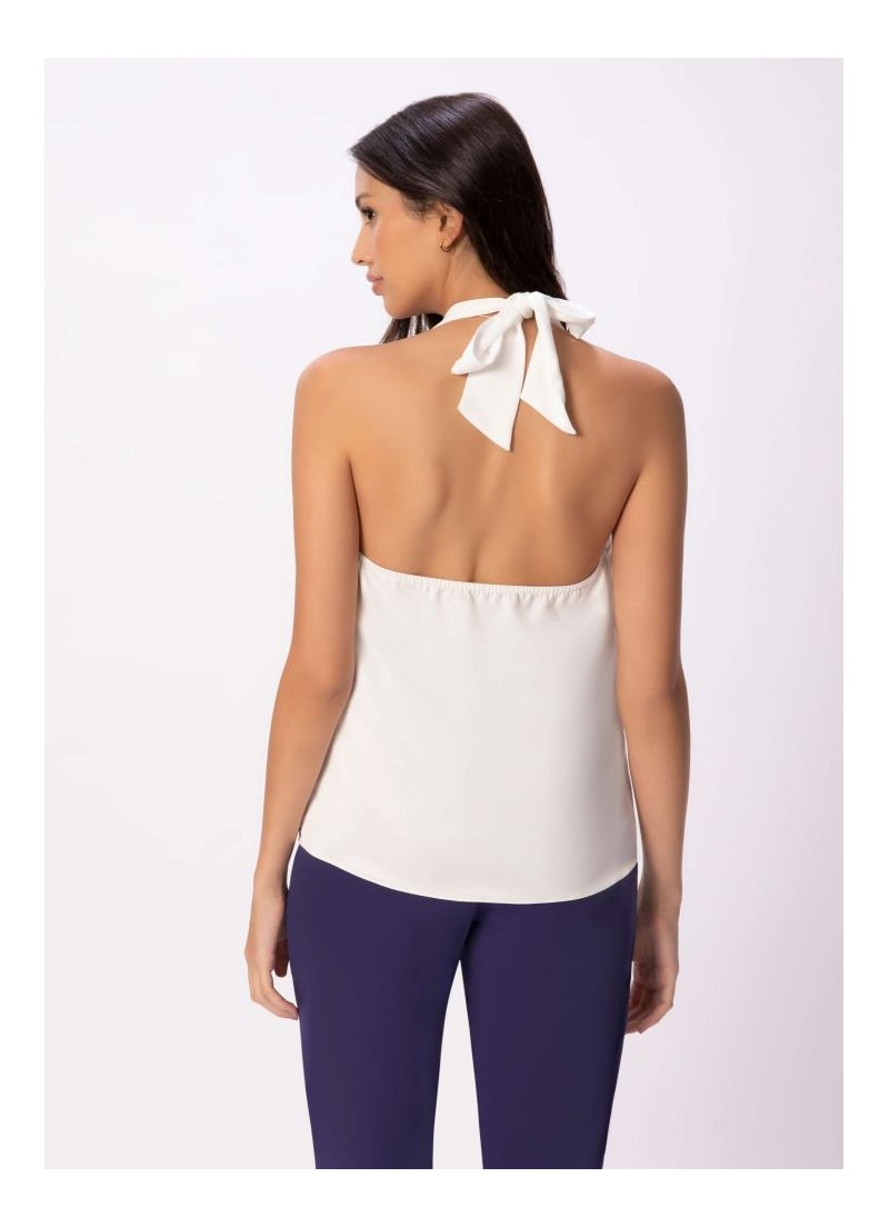 Blusa Satin Celebrate Off White