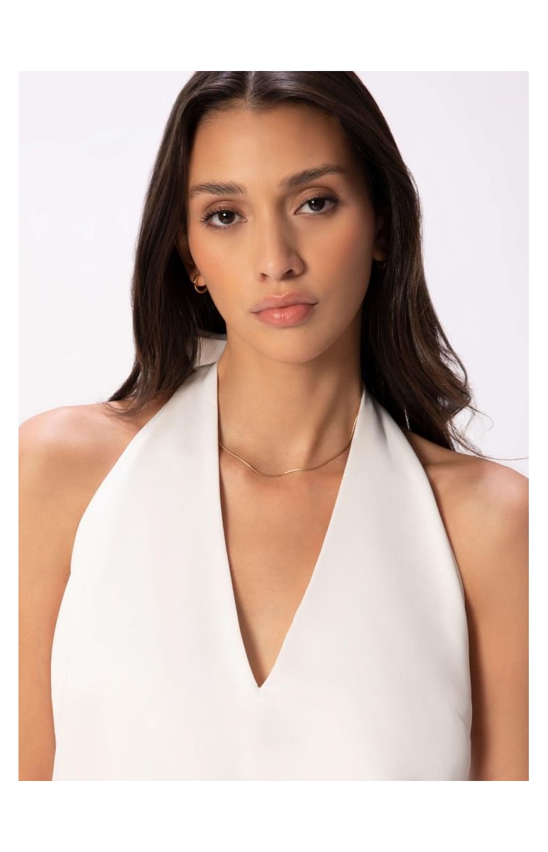 Blusa Satin Celebrate Off White