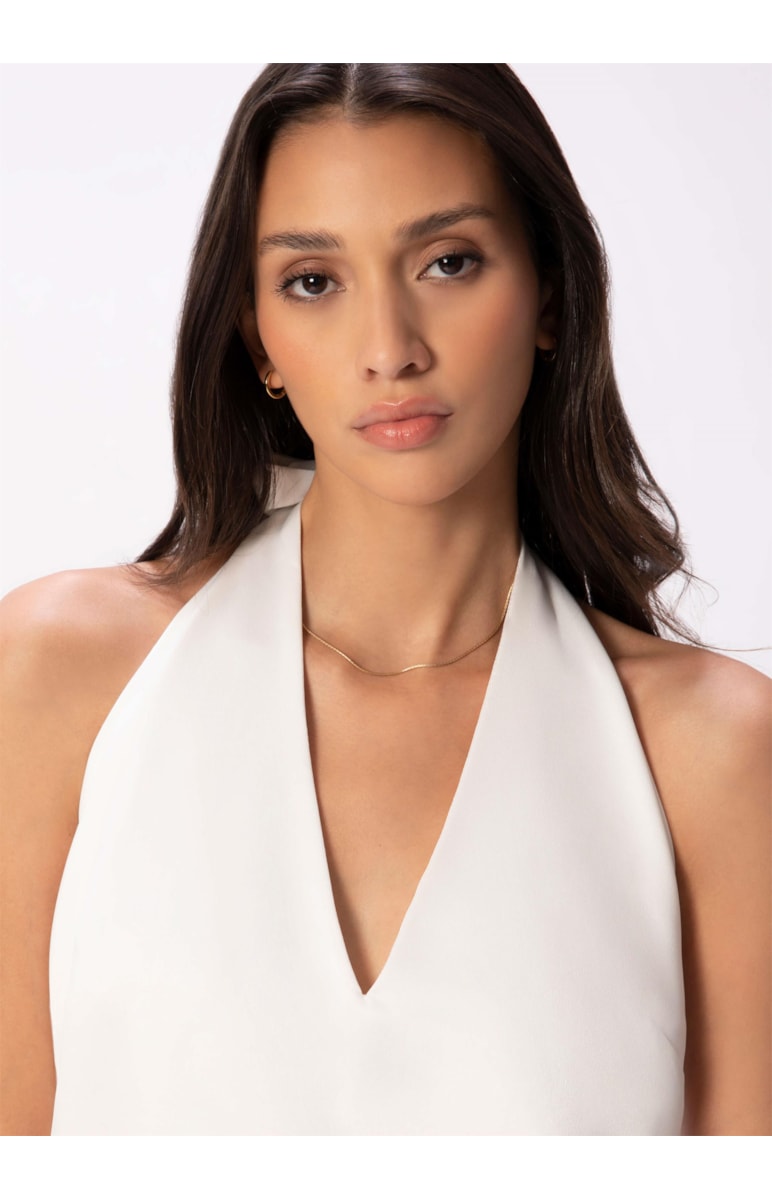 Blusa Satin Celebrate Off White