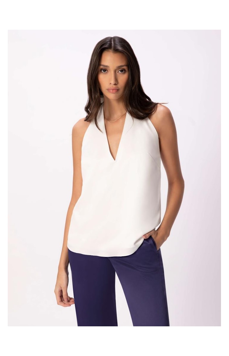 Blusa Satin Celebrate Off White