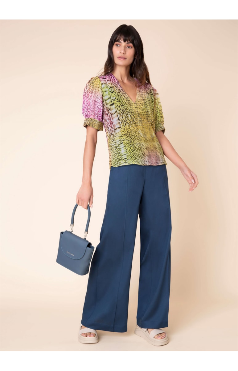 Blusa Snake Estampado