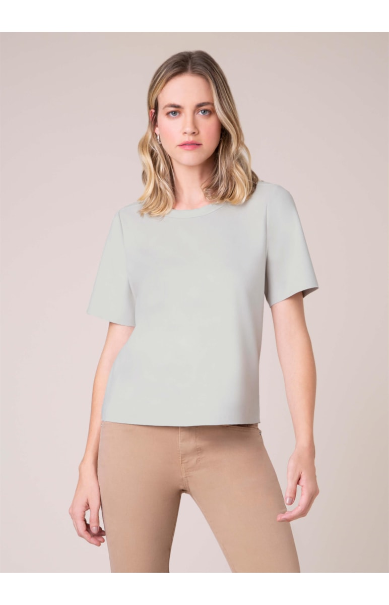 Blusa Suede Gelo