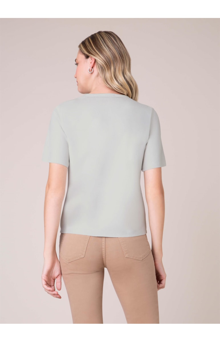 Blusa Suede Gelo