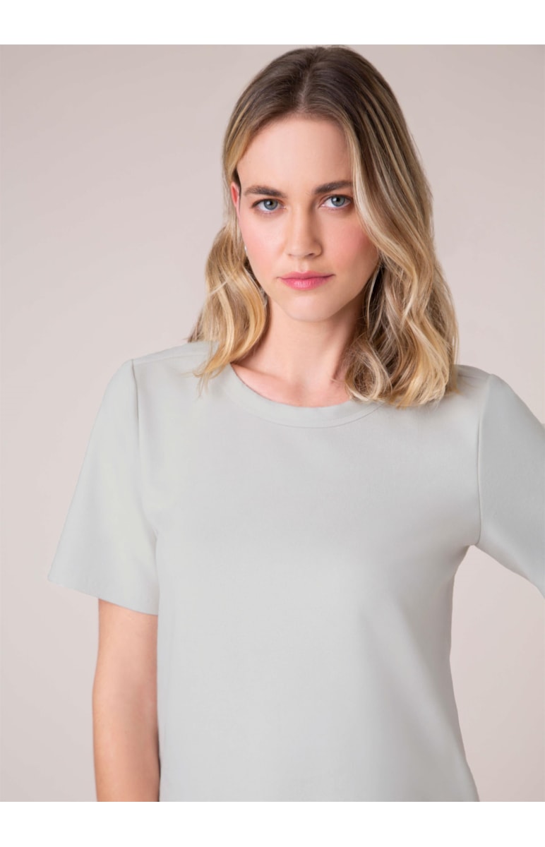 Blusa Suede Gelo