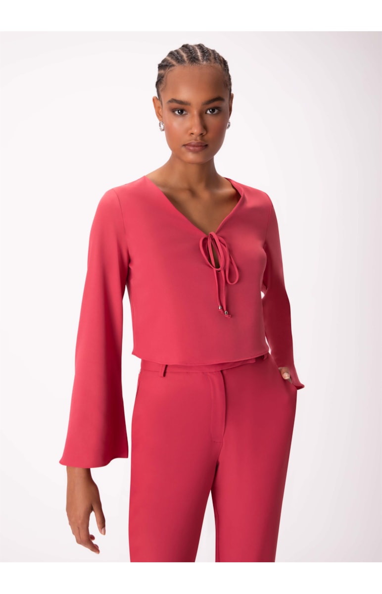 Blusa Tóquio Amarração Rosa Dirty