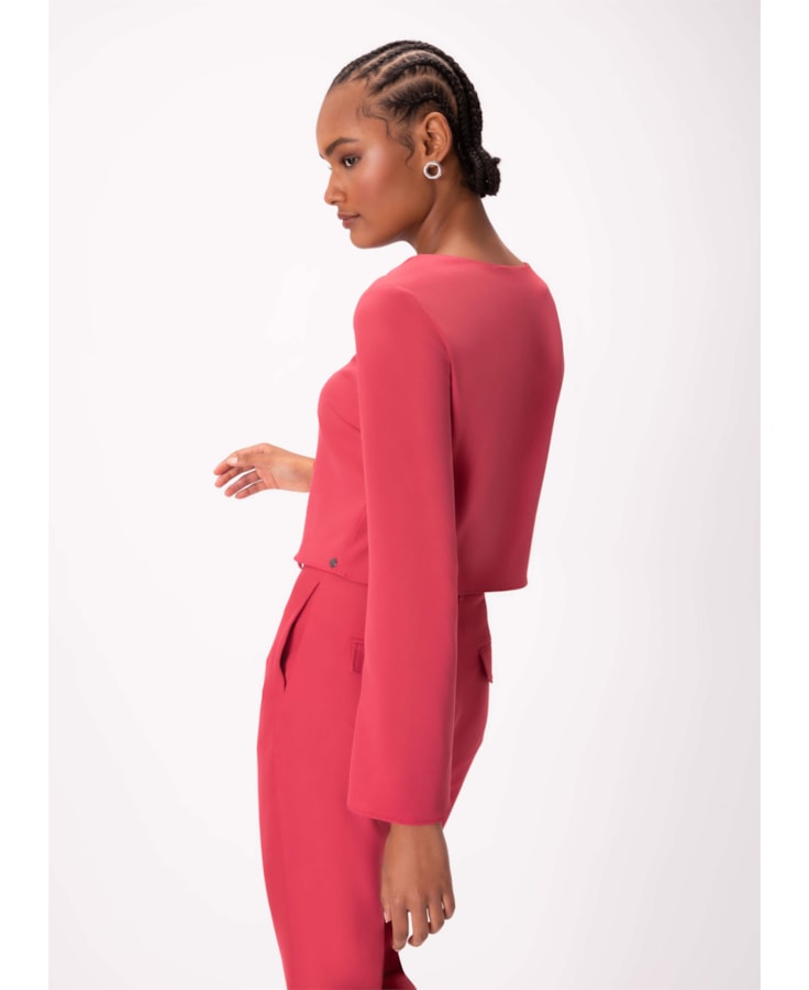 Blusa Tóquio Amarração Rosa Dirty