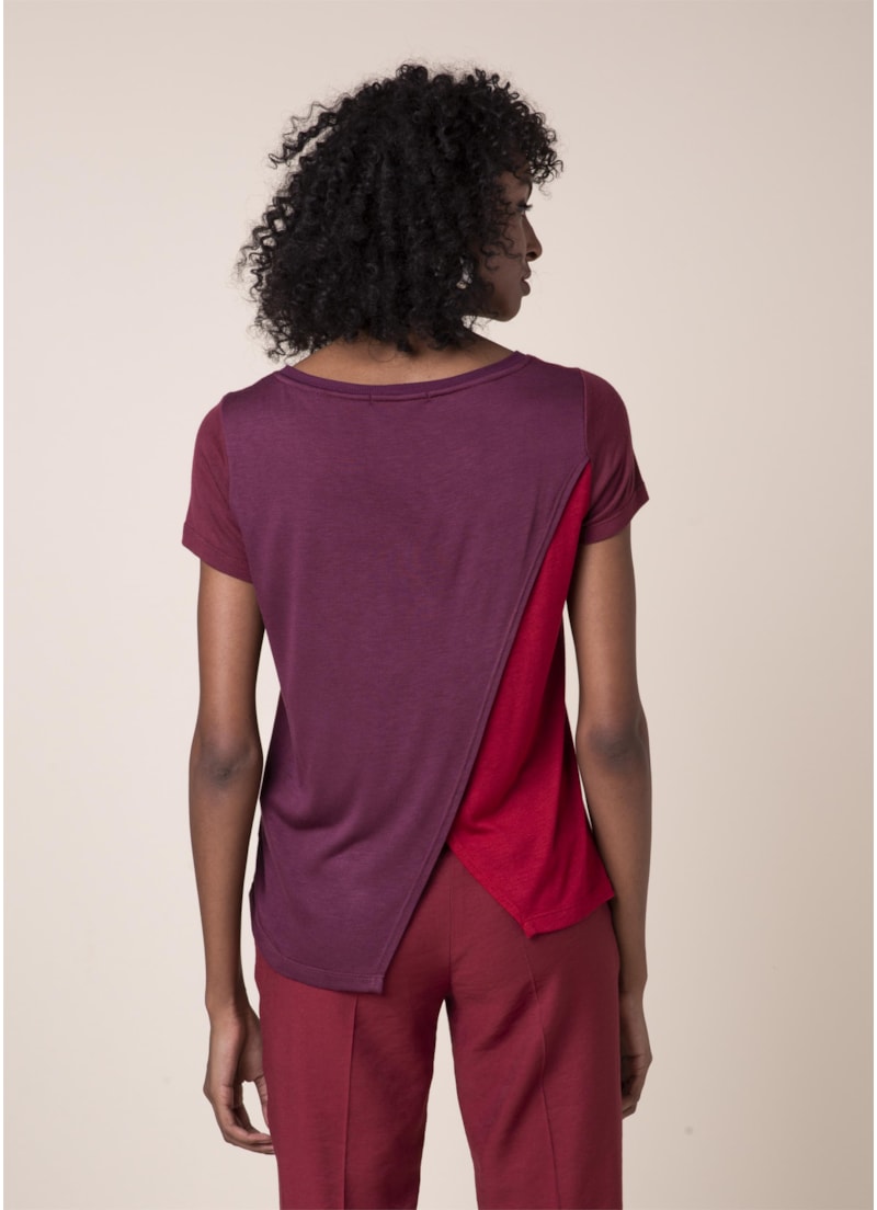 Blusa Tricolor Vinho