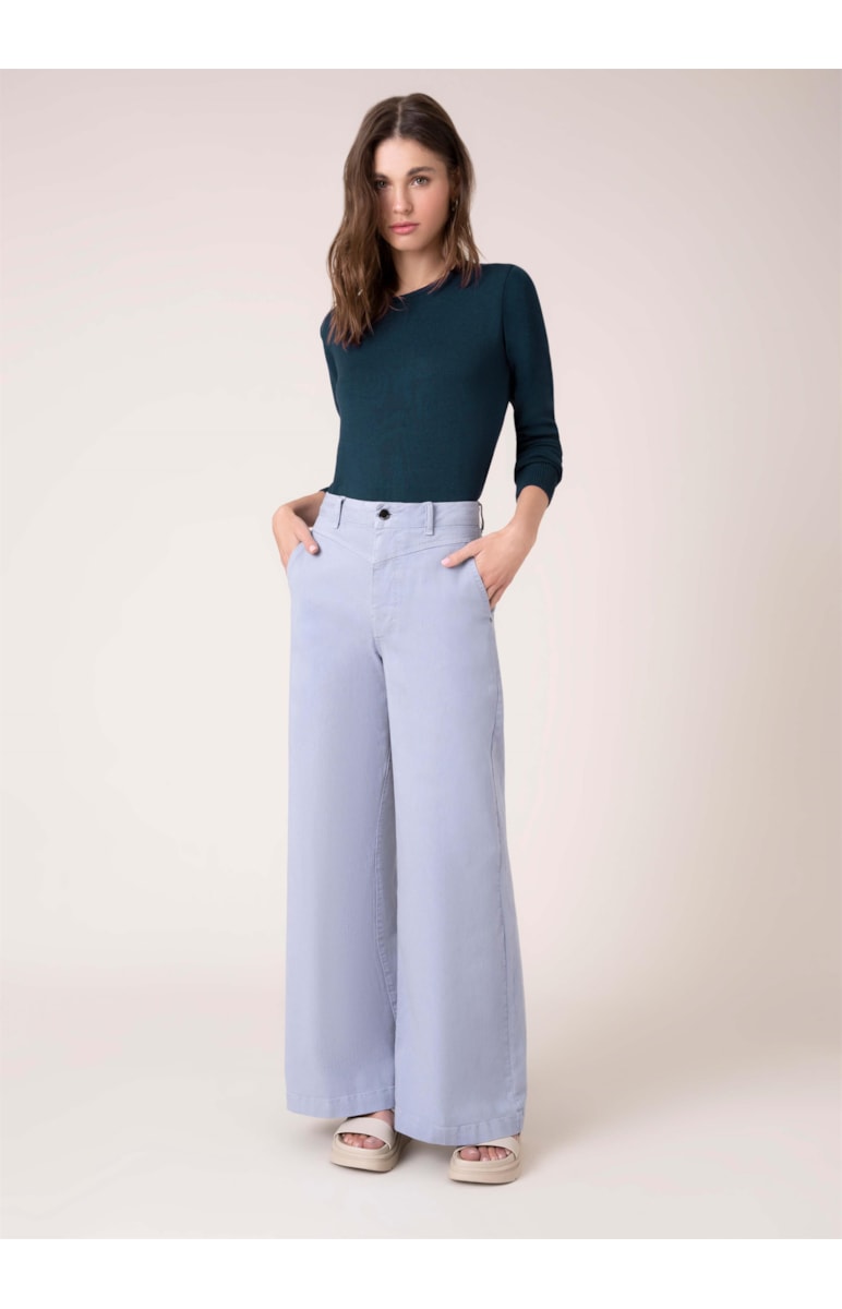 Blusa Tricot Essential Marinho