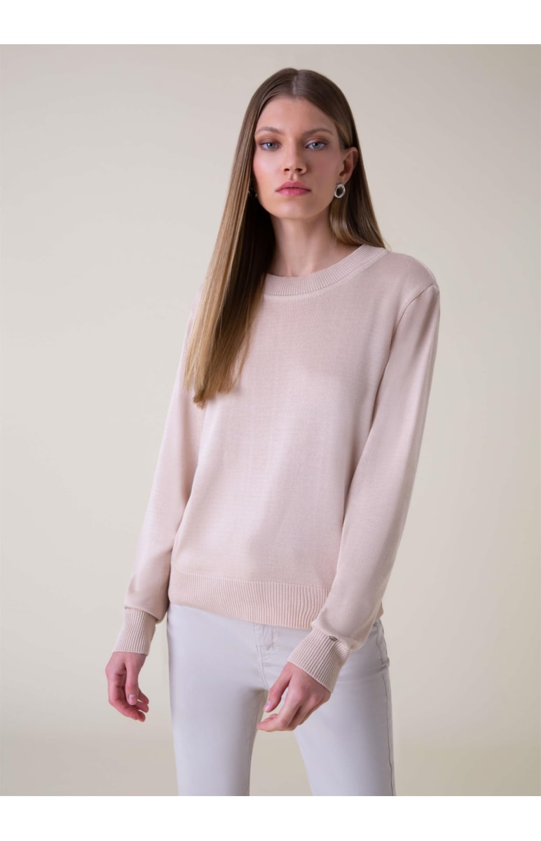 Blusa Tricot Essential Natural