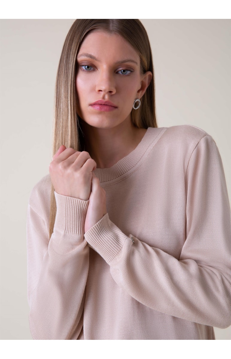 Blusa Tricot Essential Natural