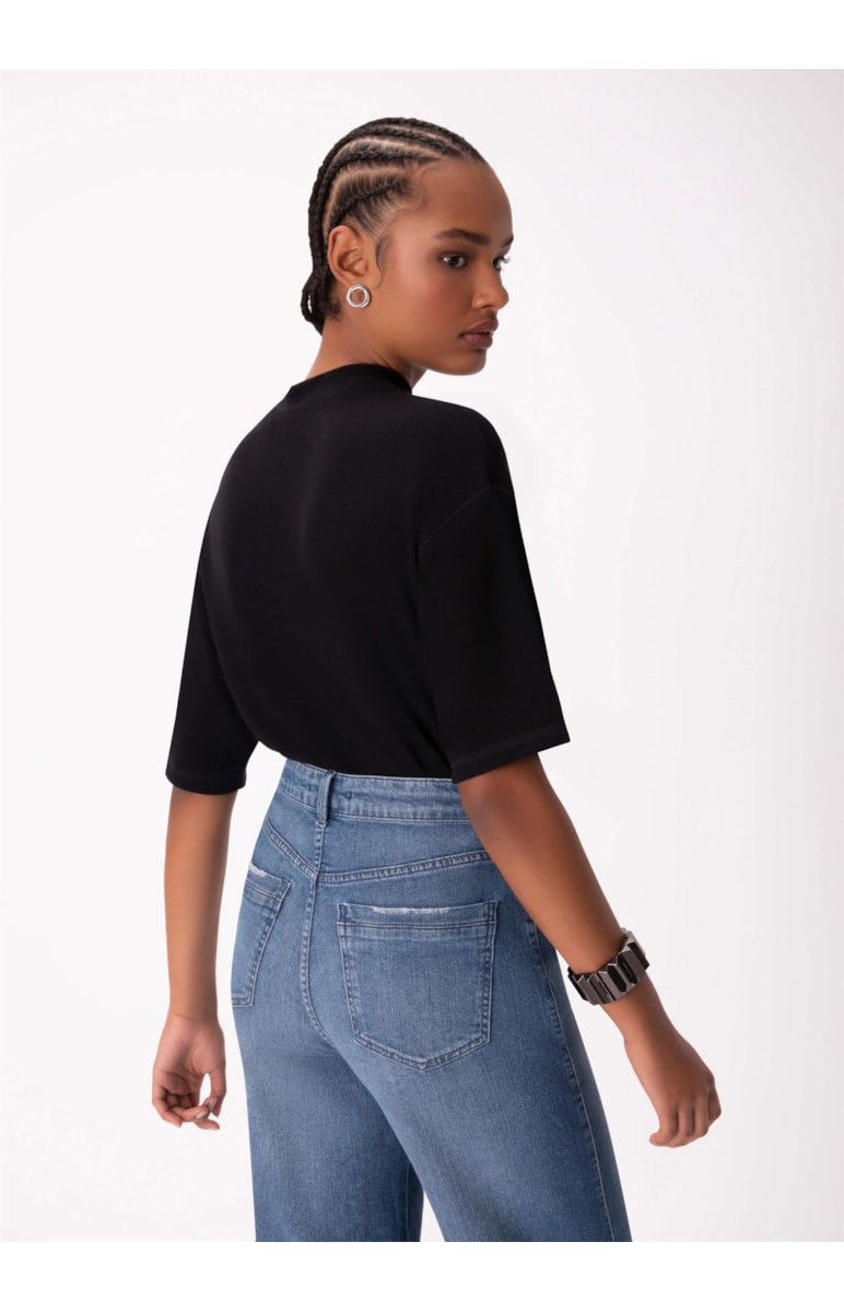 Blusa Tricot Soft Preto
