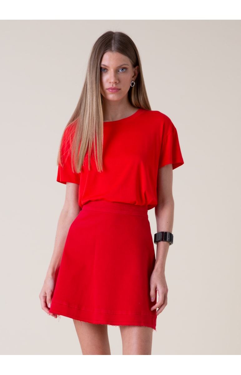 Blusa Visco Basic Telha