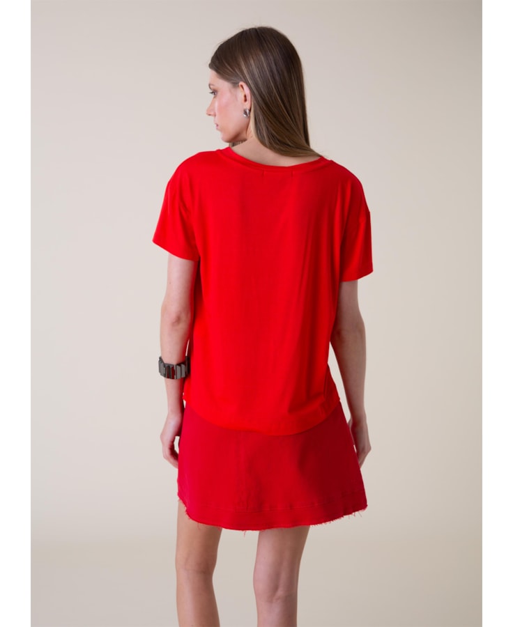 Blusa Visco Basic Telha