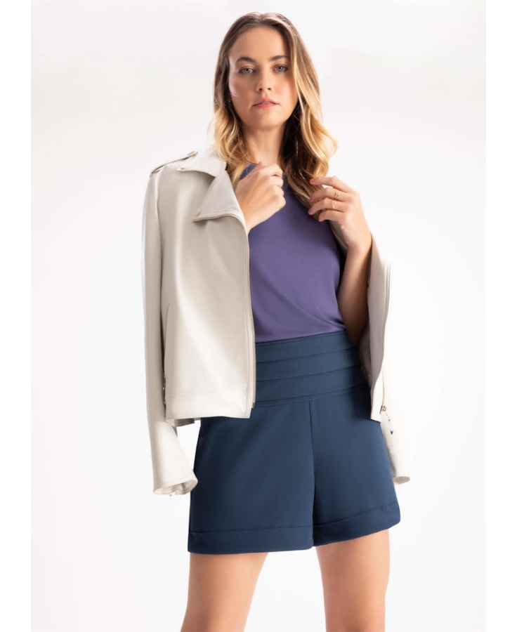 Blusa Visco Canoa Royal