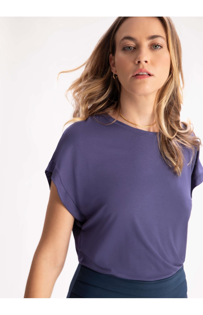 Blusa Visco Canoa Royal