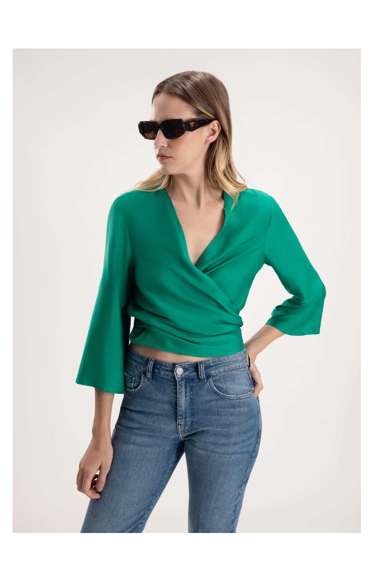 Blusa Visco Essential Petroleo