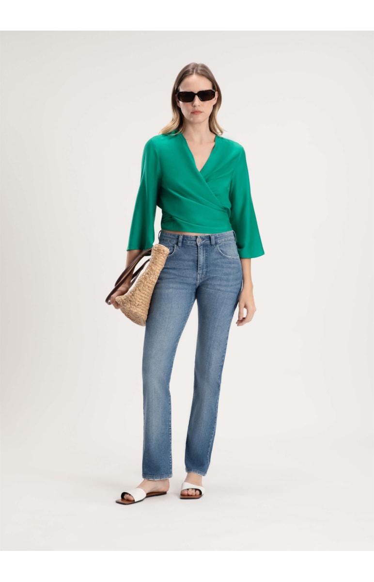 Blusa Visco Essential Petroleo