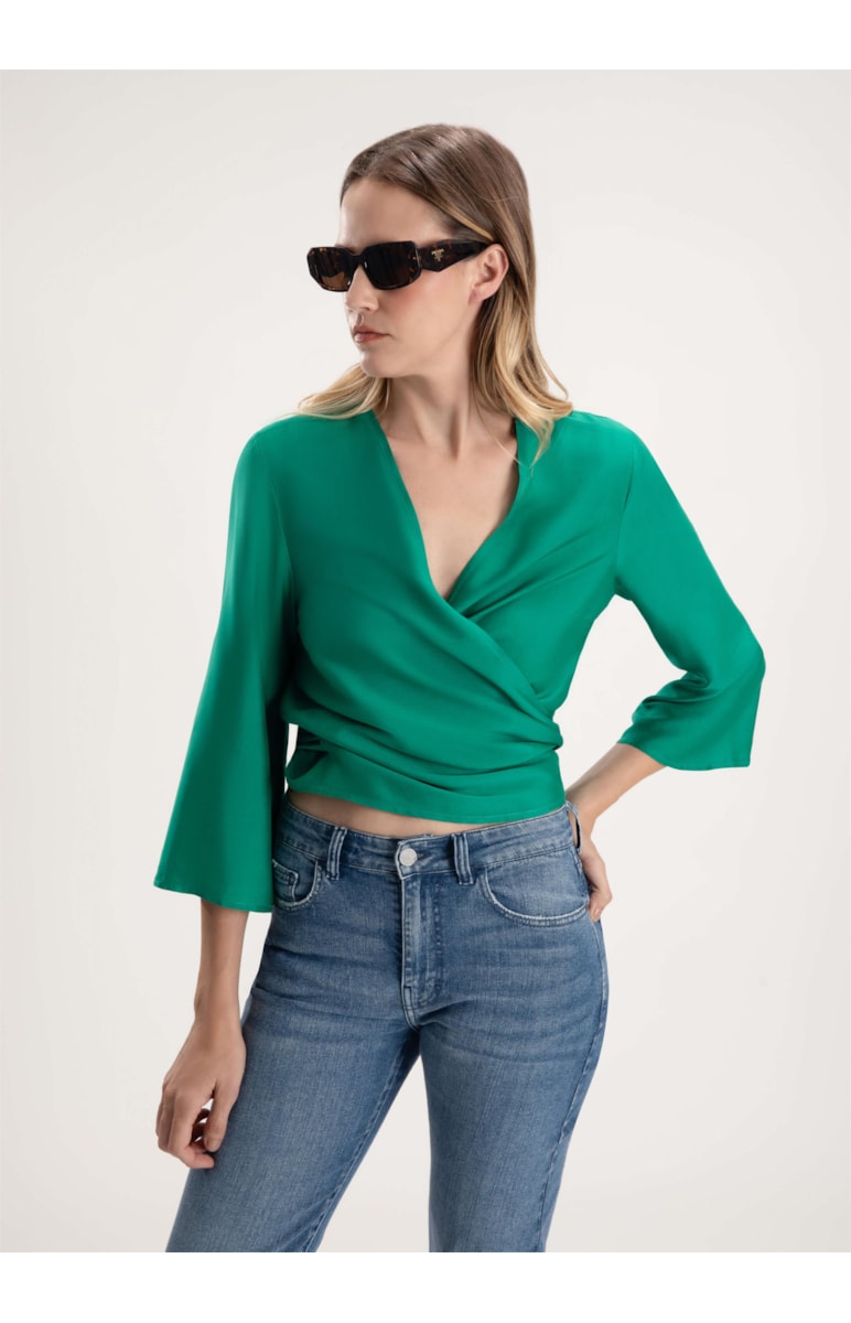 Blusa Visco Essential Petroleo