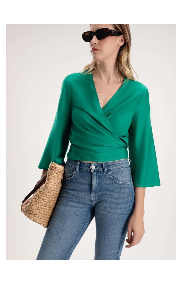 Blusa Visco Essential Petroleo