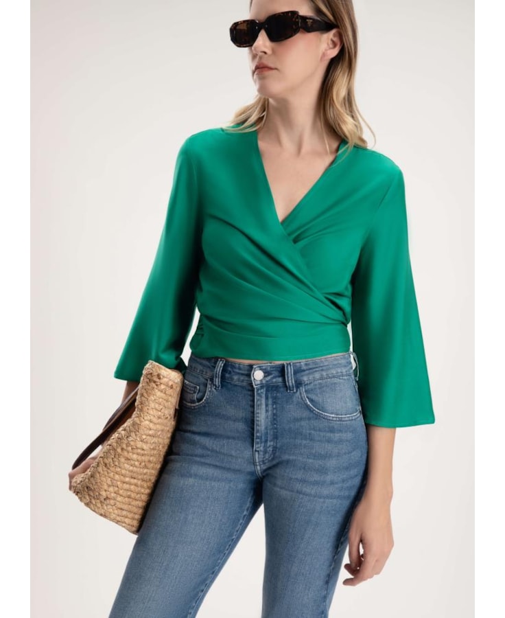 Blusa Visco Essential Petroleo
