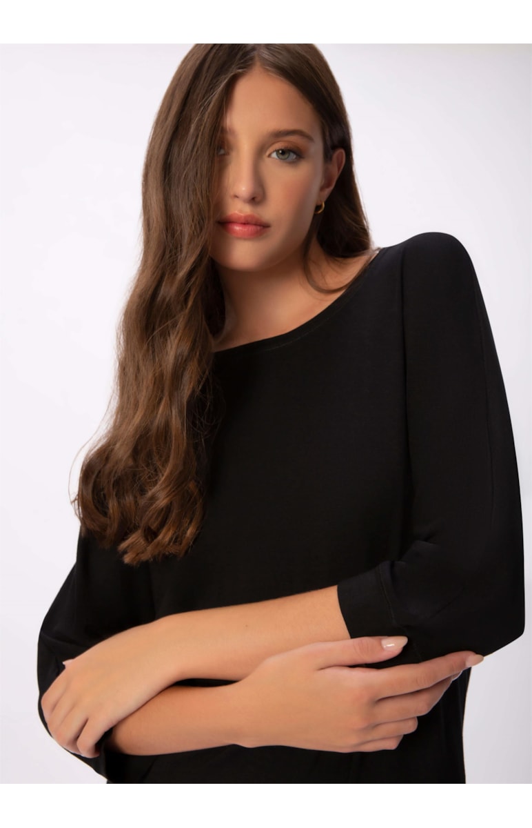 Blusa Visco Preto
