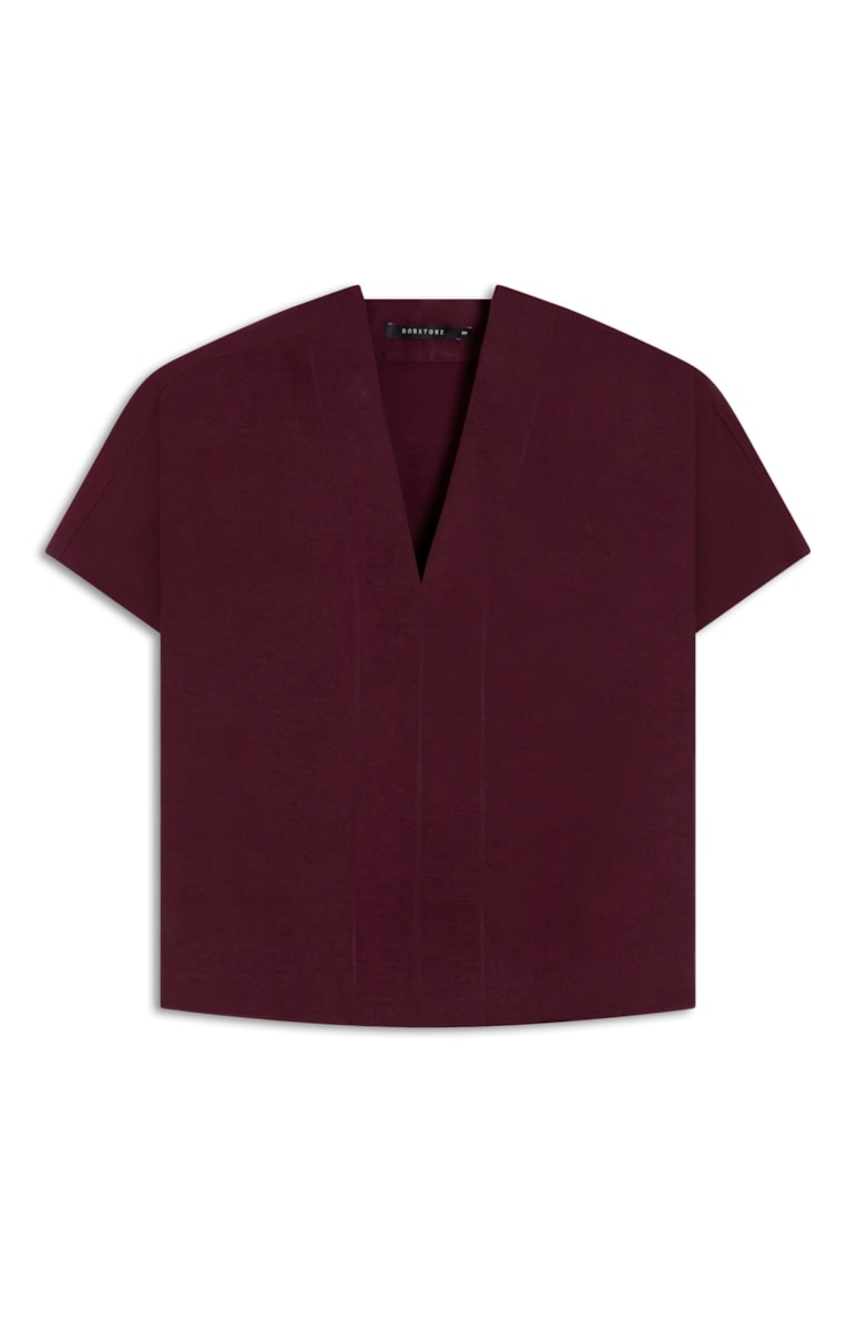 Blusa Visco Trench Dark Wine