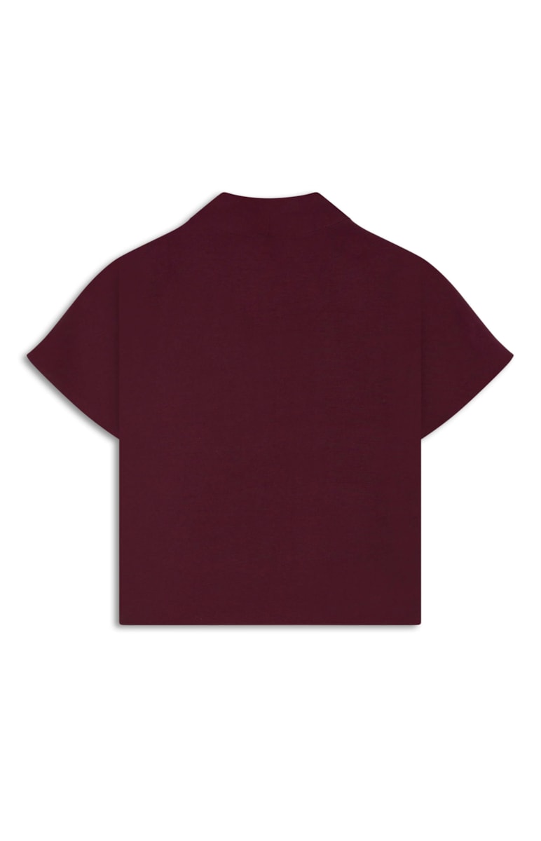 Blusa Visco Trench Dark Wine