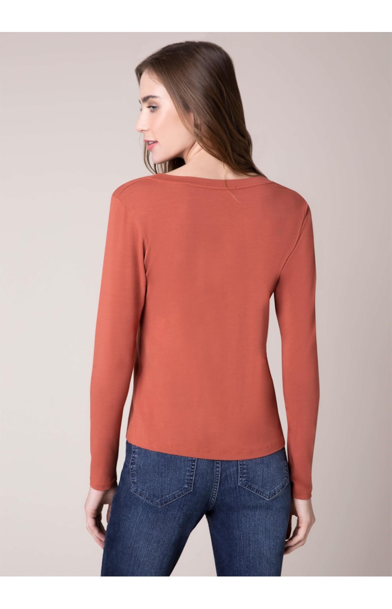 Blusa Viscolycra Terra