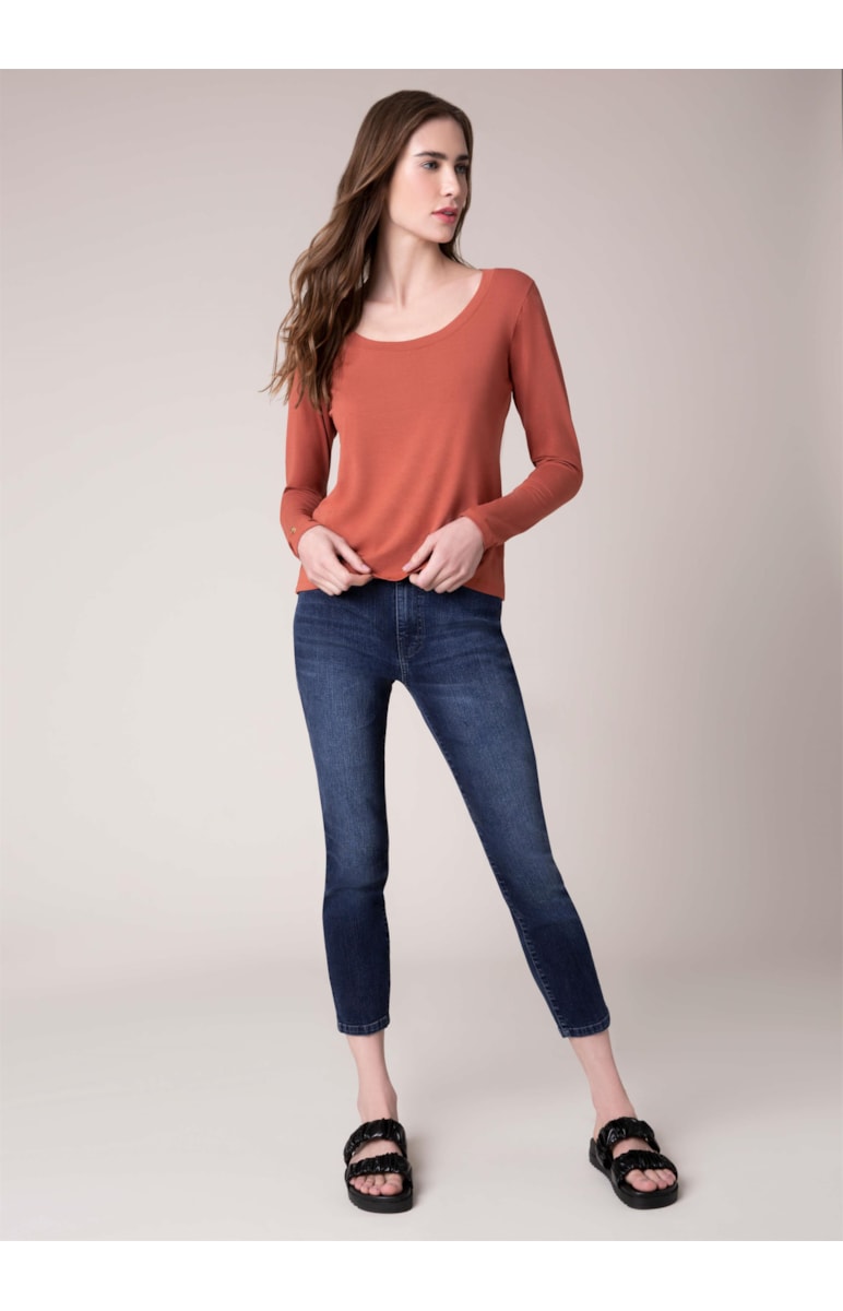 Blusa Viscolycra Terra