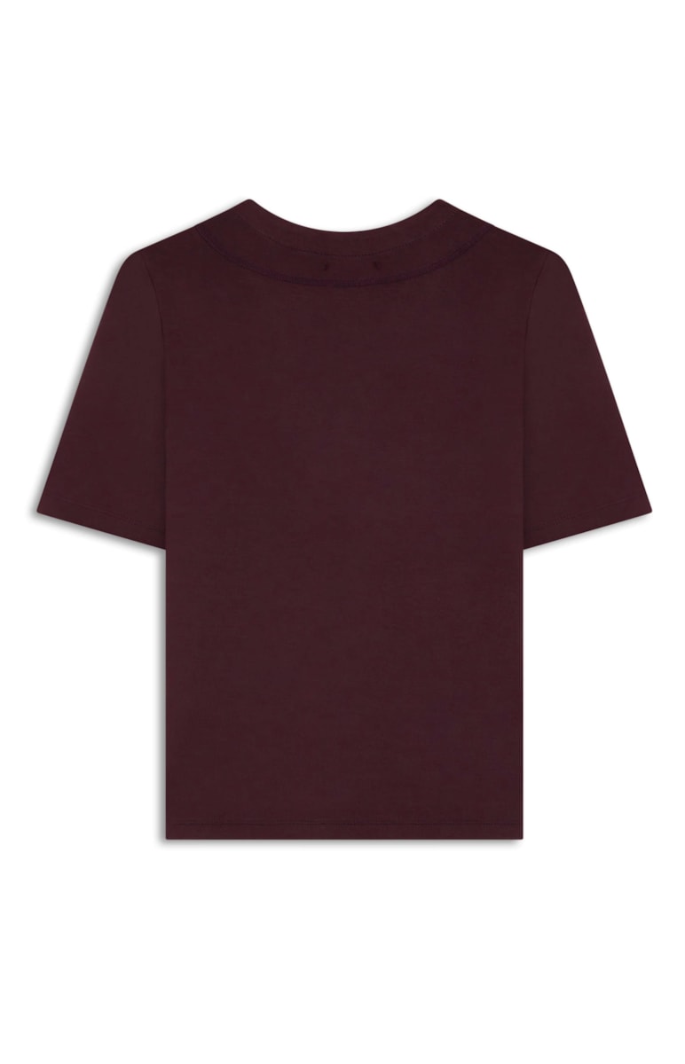 Blusa Visup Heavy Dark Wine