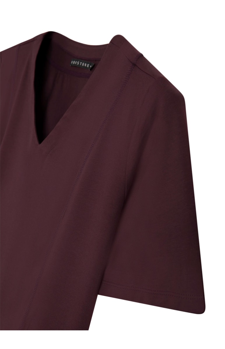 Blusa Visup Heavy Dark Wine