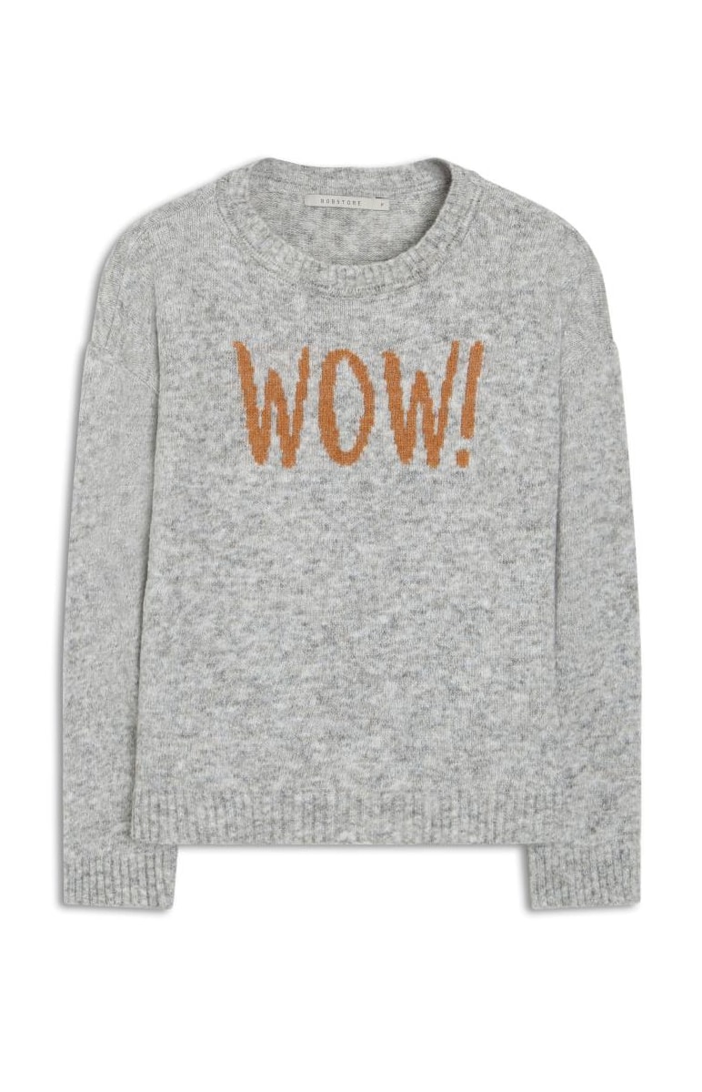 Blusa Wow Cinza Mescla