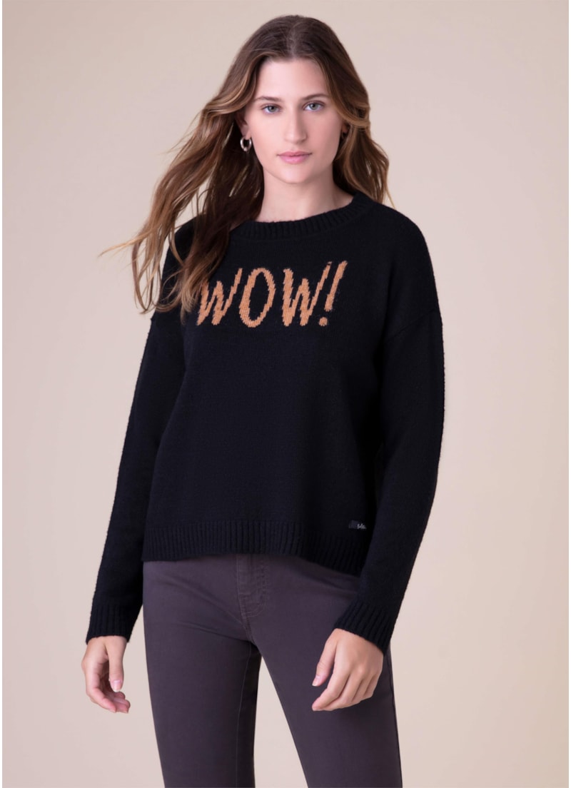 Blusa Wow Preto