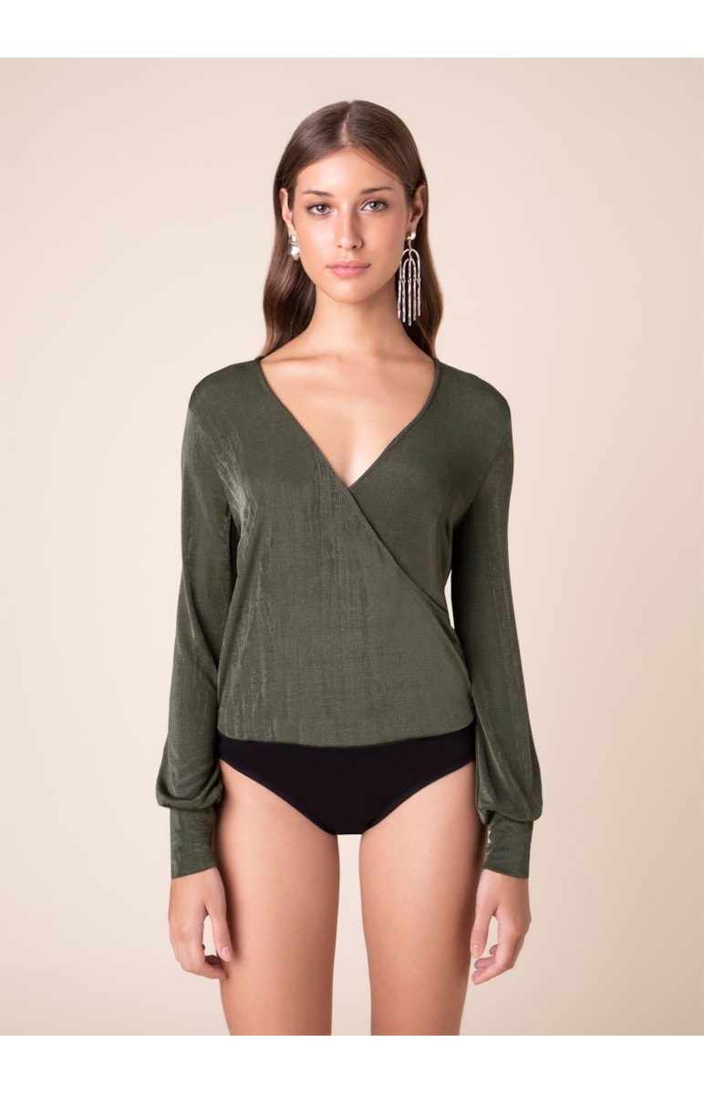 Body Jersey Verde Militar