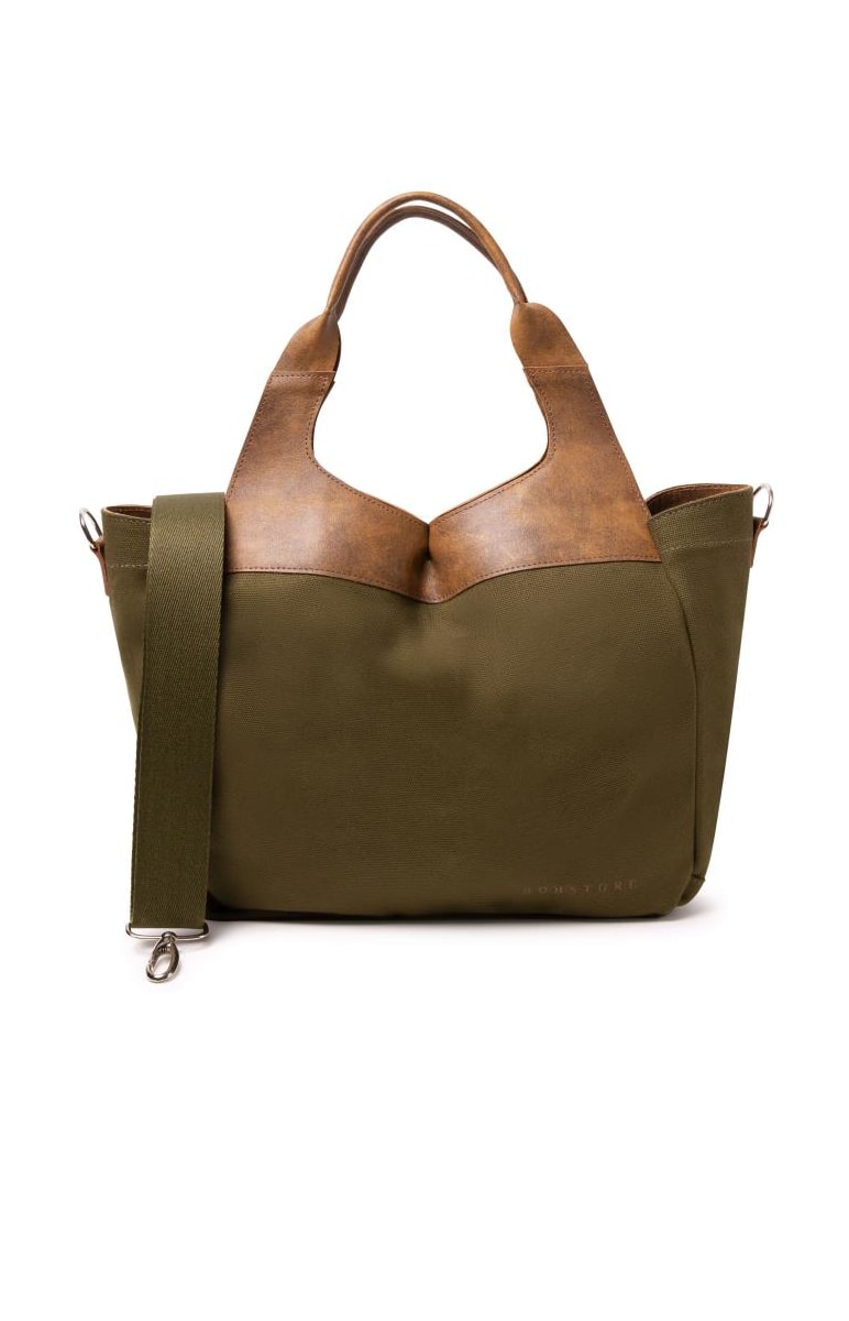 Bolsa Lona Silk Verde Oliva                             