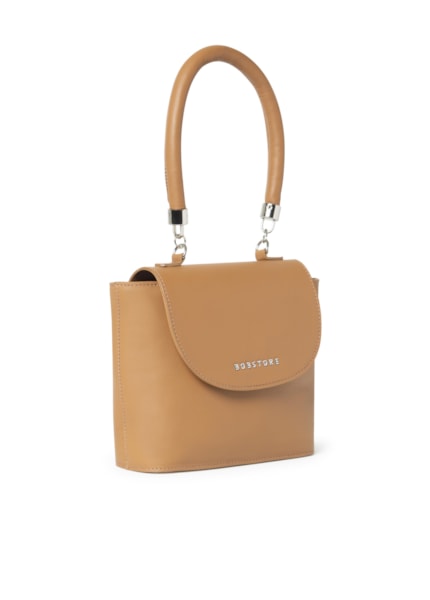 Bucket Couro Bag Caramelo